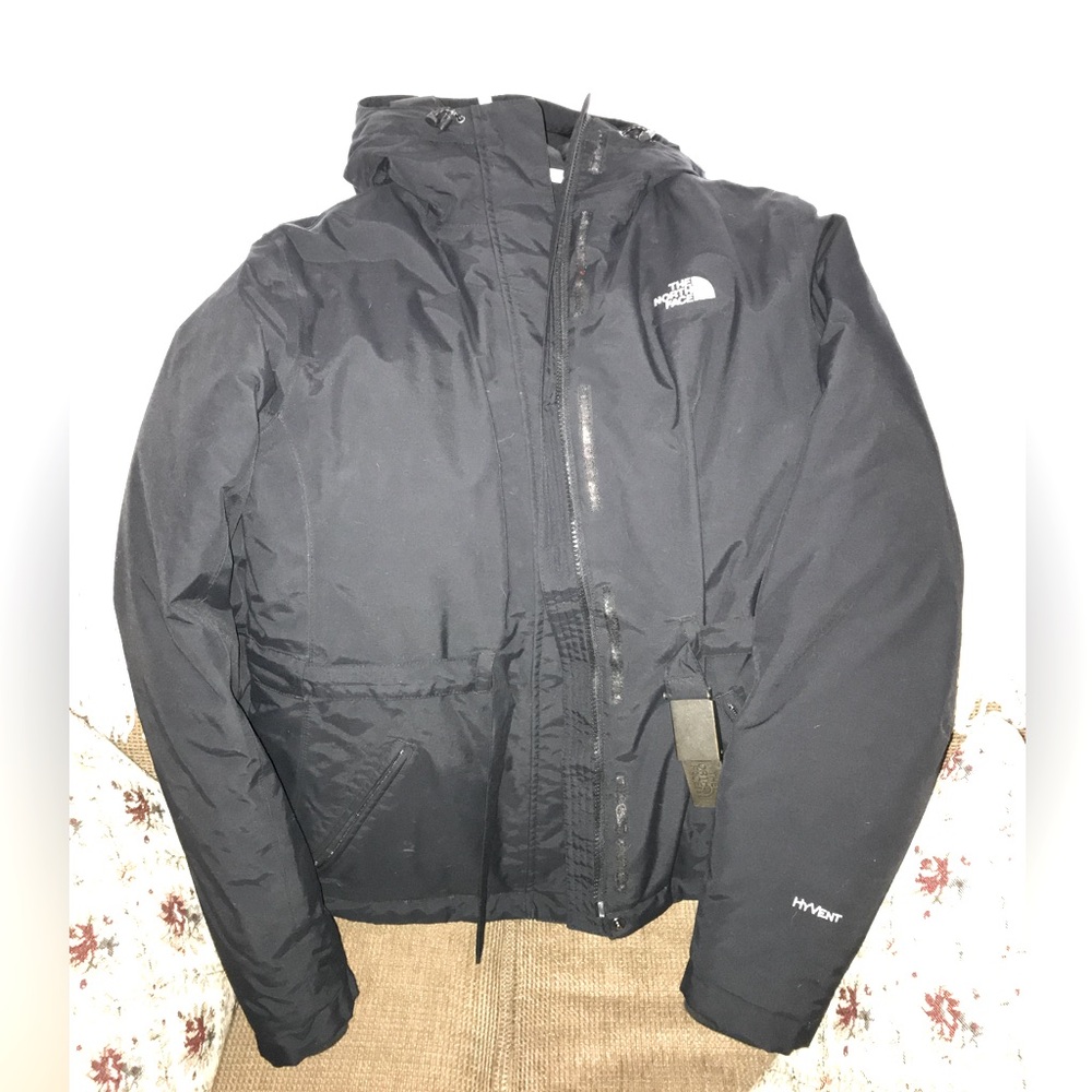 Women’s Belted North Face Coat